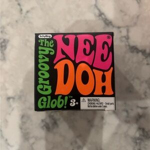 New in box unopened viral TikTok Groovy Nee Doh Glob blue